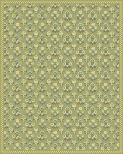 Floral Blue