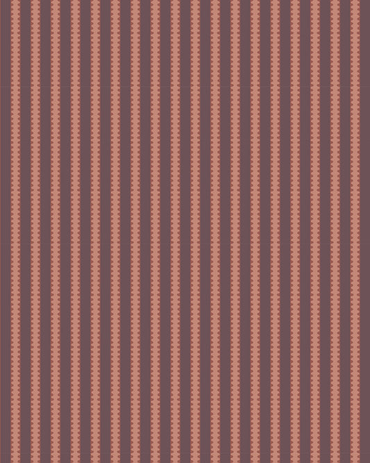 Burgundy Stripe